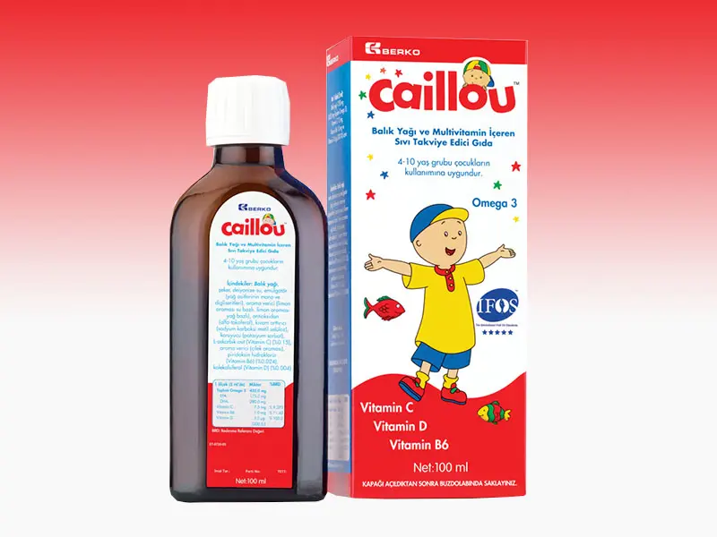 Caillou Balık Yağı Nedir ve ne için kuıllanılır? görseli
