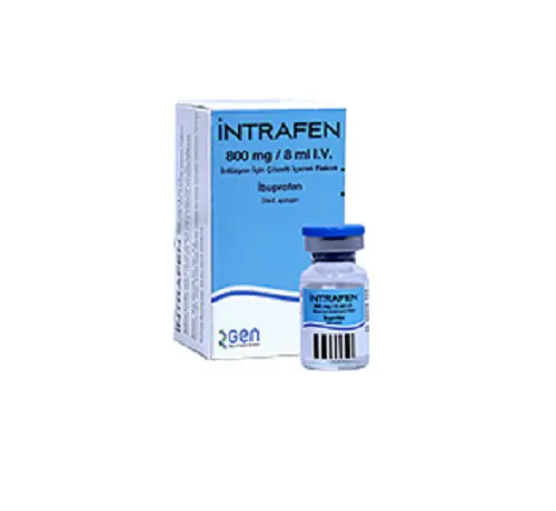 INTRAFEN 800 MG/ML 8 ML IV INFUZYONLUK COZELTI ICEREN 1 FLAKON kutu görseli