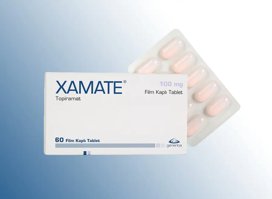 XAMATE 100 MG 60 FILM KAPLI TABLET