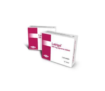 LATRIGAL 200 mg Çiğneme Tableti kutu görseli