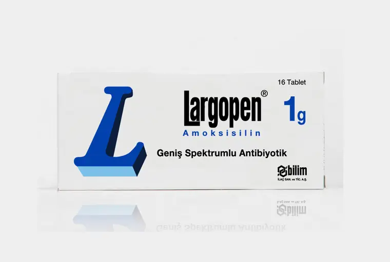 LARGOPEN 1000 MG 16 TABLET kutu görseli