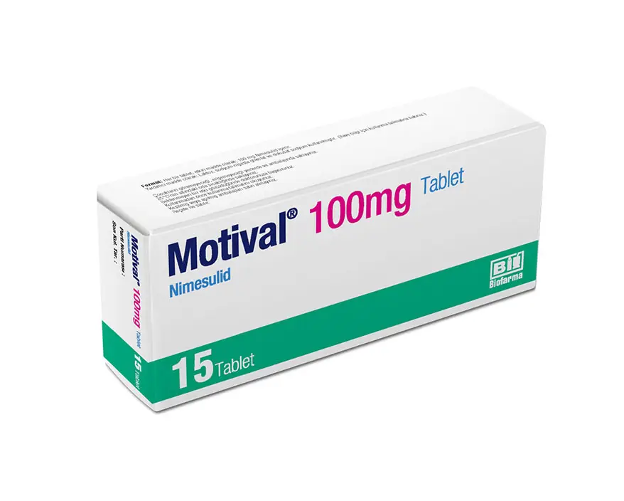 MOTIVAL 100 MG 15 TABLET kutu görseli
