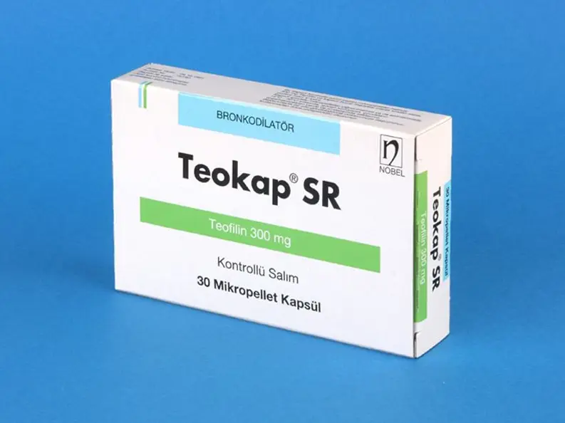 TEOKAP SR 300 MG 30 KAPSUL kutu görseli