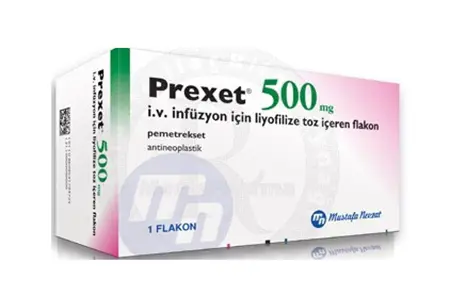 PREXET 500 MG IV INFUZYON ICIN LIYOFILIZE TOZ ICEREN FLAKON kutu görseli