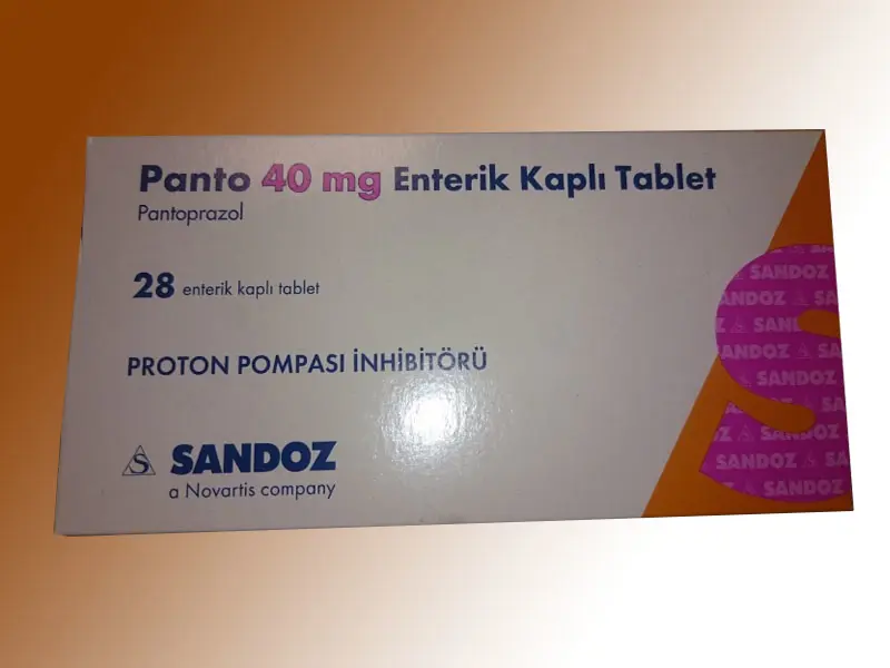 PANTO 40 MG 28 TABLET kutu görseli