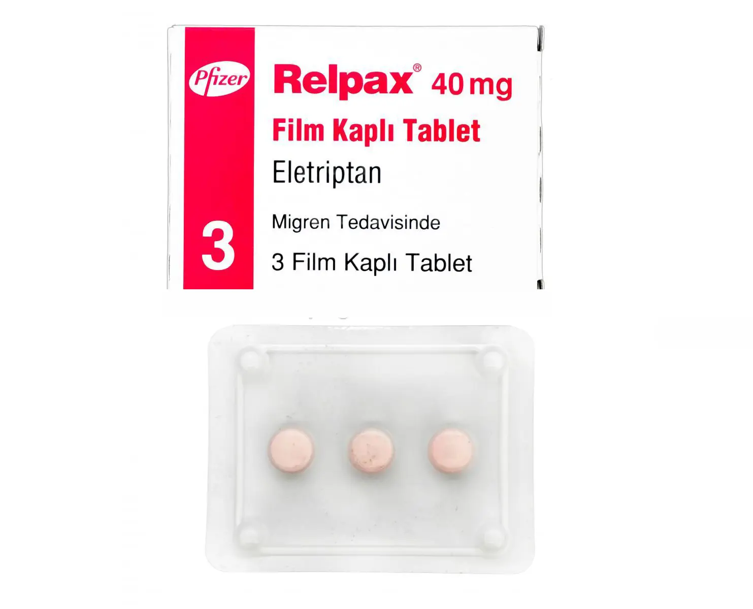 RELPAX 40 MG 3 FILM TABLET kutu görseli