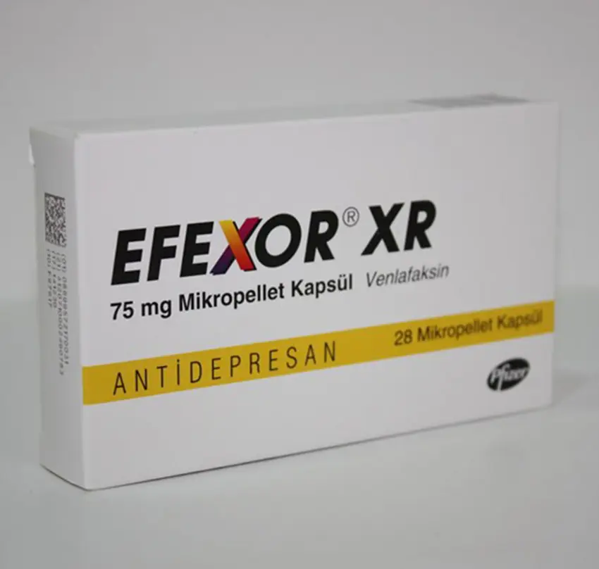 EFEXOR XR 75 MG 28 KAPSUL kutu görseli