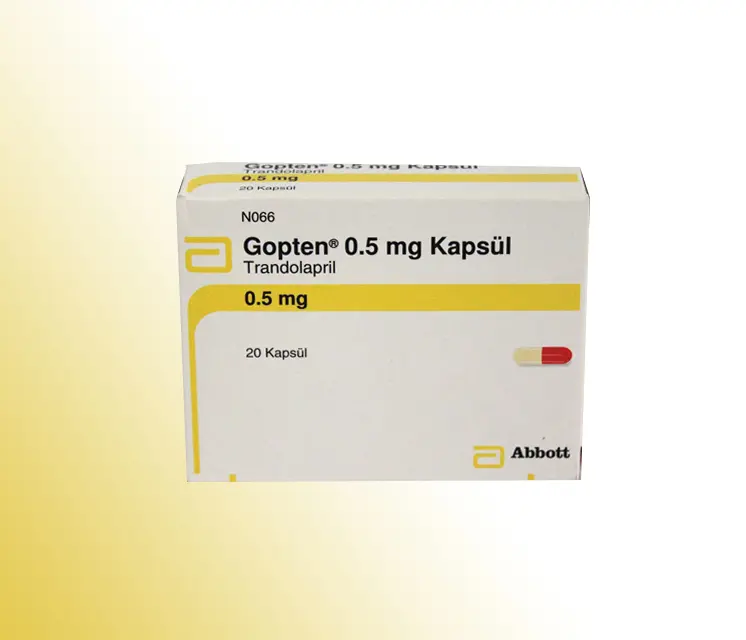 GOPTEN 0,5 MG 20 KAPSUL kutu görseli