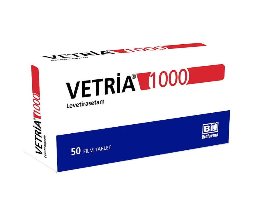 VETRIA 1000 MG FILM KAPLI TABLET (50 TABLET) kutu görseli