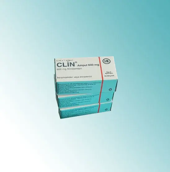 CLIN 600 MG 1 AMPUL kutu görseli