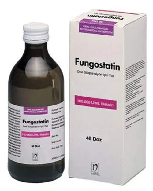 FUNGOSTATIN 100000 IU 50 ML SUSPANSIYON kutu görseli