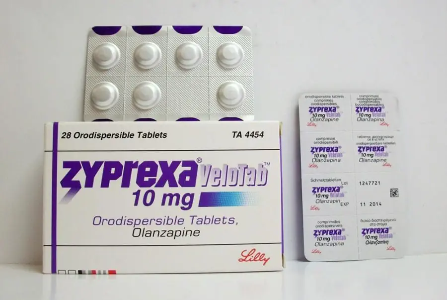 ZYPREXA VELOTAB 10 MG 28 AGIZDA DAGILABILIR TABLET kutu görseli