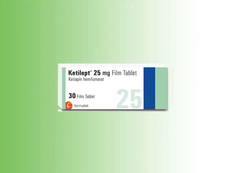 KETILEPT 25 MG 60 TABLET kutu görseli