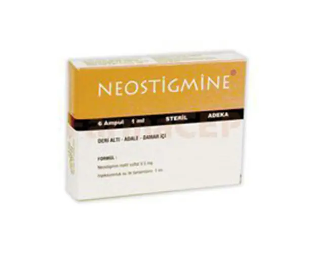 NEOSTIGMINE 0,5 MG/ML ENJEKSIYONLUK COZELTI kutu görseli