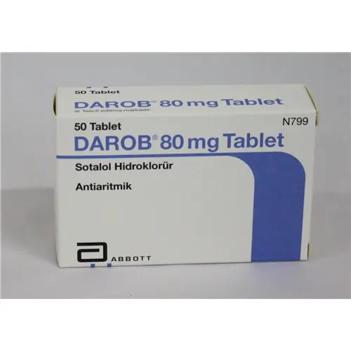DAROB 80 MG 50 TABLET kutu görseli