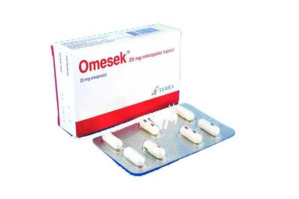 OMESEK 20 MG 28 MIKROPELLET KAPSUL kutu görseli