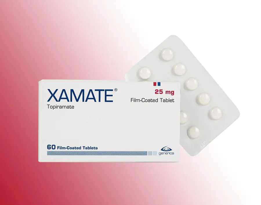 XAMATE 25 MG 60 FILM KAPLI TABLET