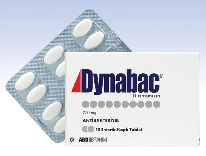 DYNABAC 10 ENTERIK KAPLI TABLET kutu görseli
