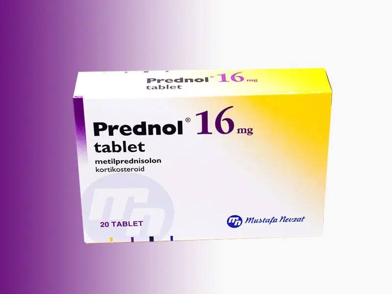 PREDNOL 16 MG 20 TABLET kutu görseli