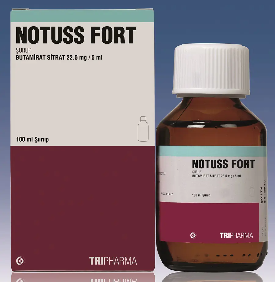 NOTUSS FORT 100 ML SURUP kutu görseli