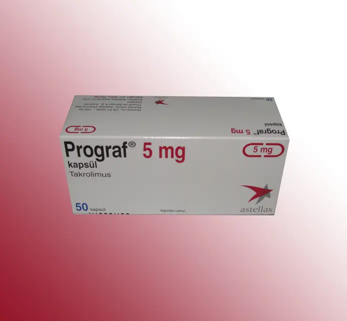 PROGRAF 5 MG 50 KAPSUL kutu görseli