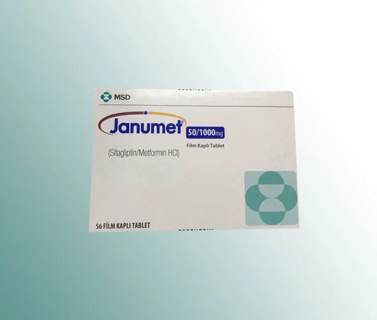 JANUMET 50/1000 MG 56 FILM KAPLI TABLET kutu görseli