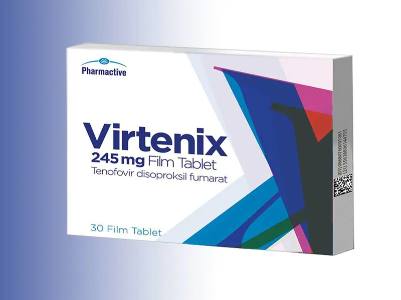 VIRTENIX 245 MG 30 FILM KAPLI TABLET kutu görseli