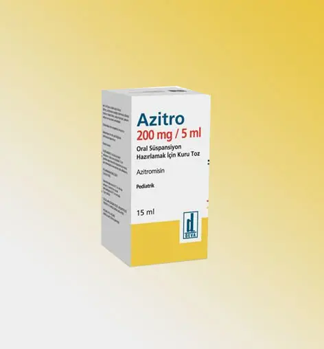 AZITRO 5 ML 200 MG 30 ML SUSPANSIYON kutu görseli
