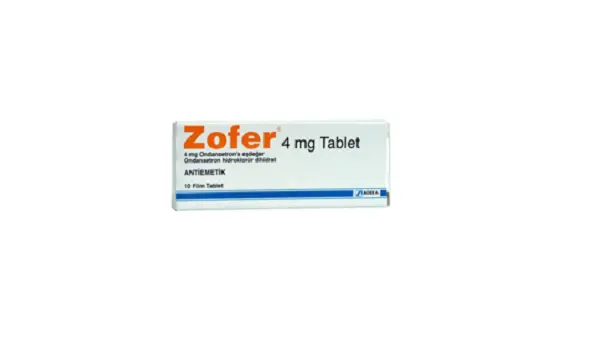 ZOFER 4 MG 10 TABLET kutu görseli