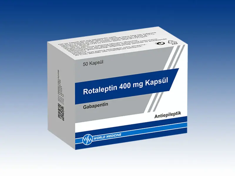 ROTALEPTIN 400 mg Kapsül kutu görseli