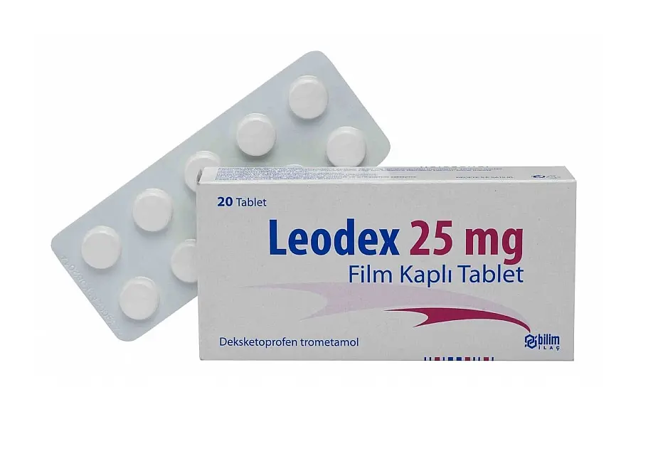 LEODEX 25 MG 20 FILM KAPLI TABLET kutu görseli