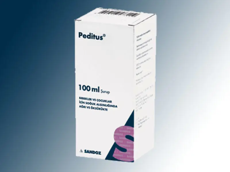 PEDITUS 100 ML SURUP kutu görseli