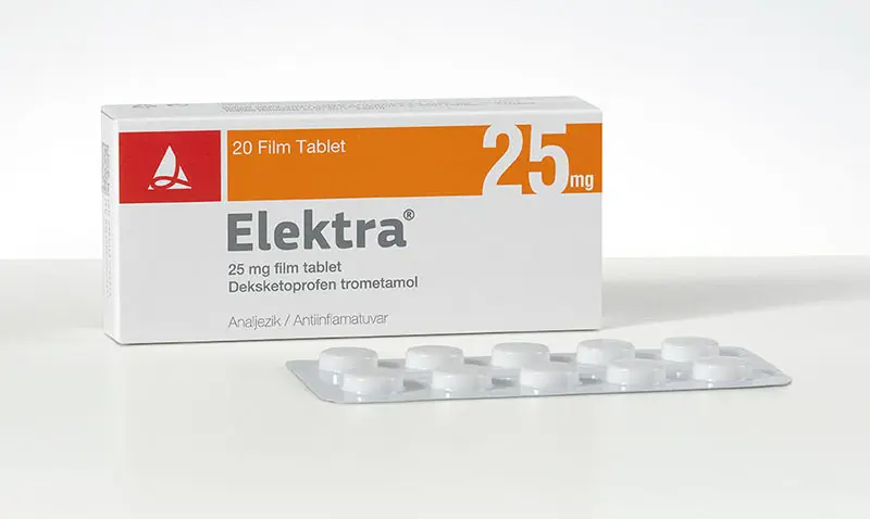 ELEKTRA 25 MG FILM KAPLI TABLET (20 FILM KAPLI TABLET) kutu görseli