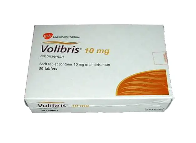 VOLIBRIS 10 MG 30 FILM KAPLI TABLET kutu görseli