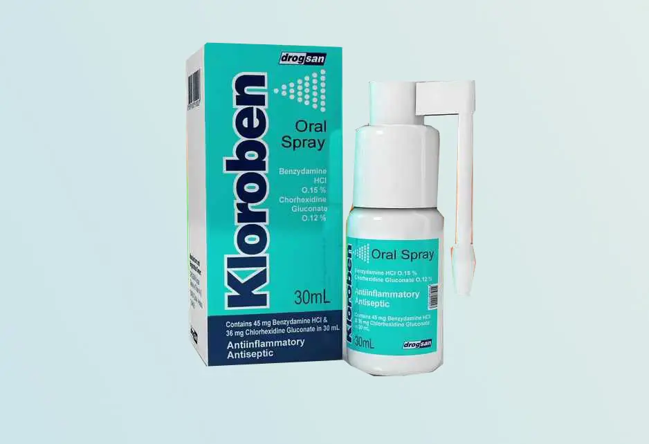 KLOROBEN 30 ML SPREY kutu görseli