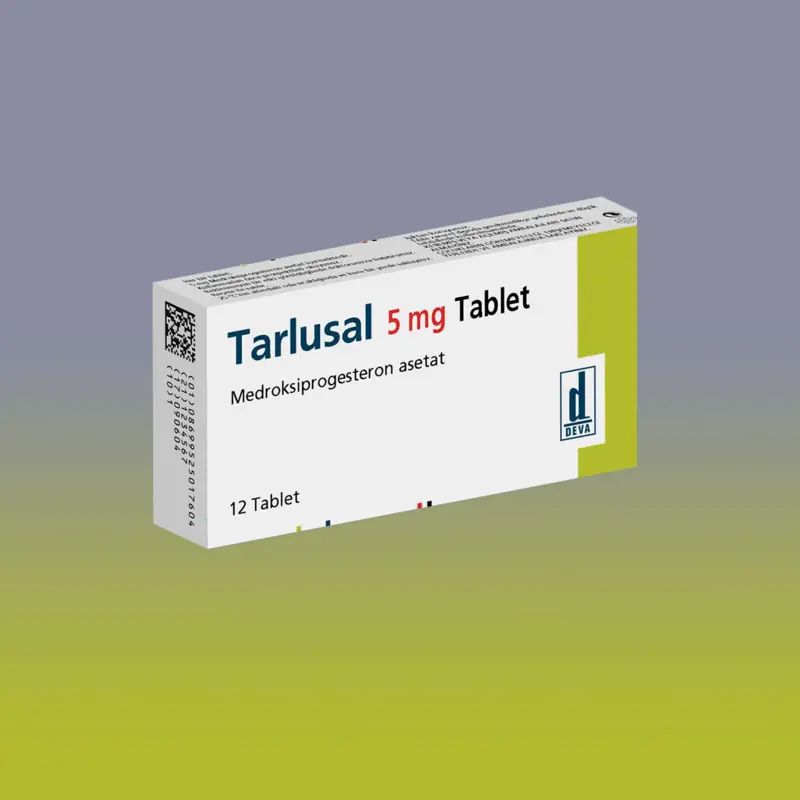 TARLUSAL 5 MG 12 TABLET kutu görseli