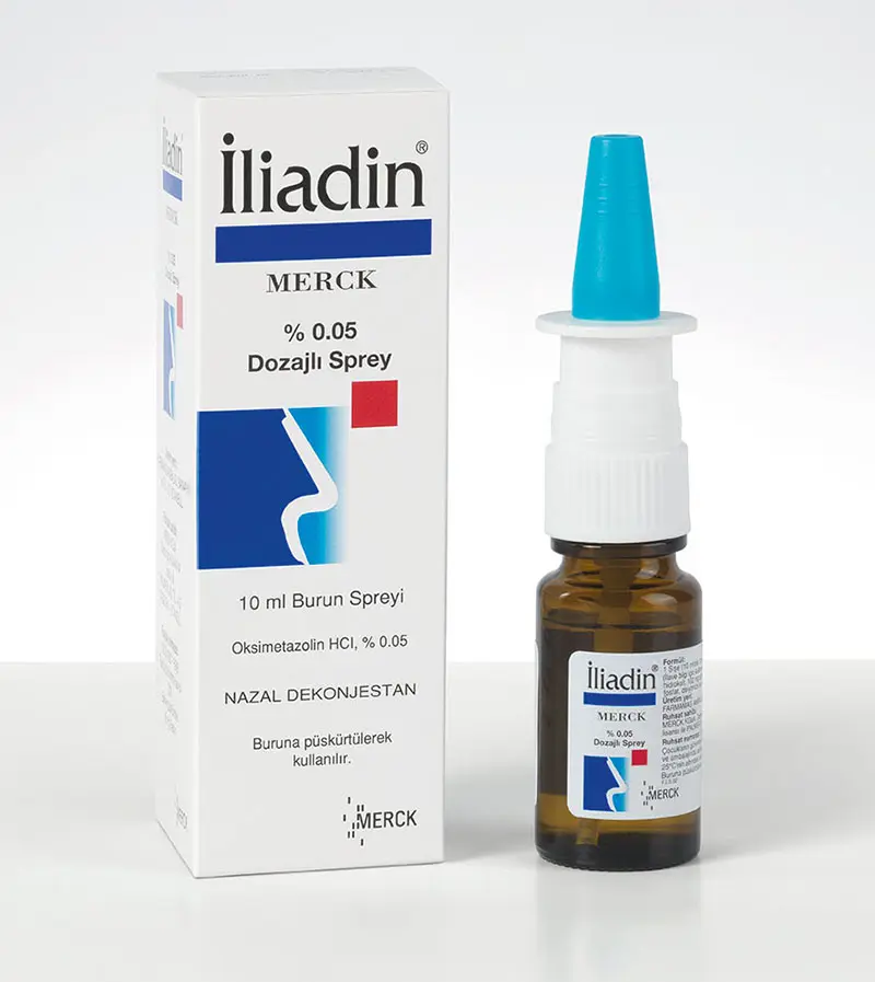 ILIADIN MERCK %0,05 DOZAJLI SPREY,COZELTI (10 ML) kutu görseli