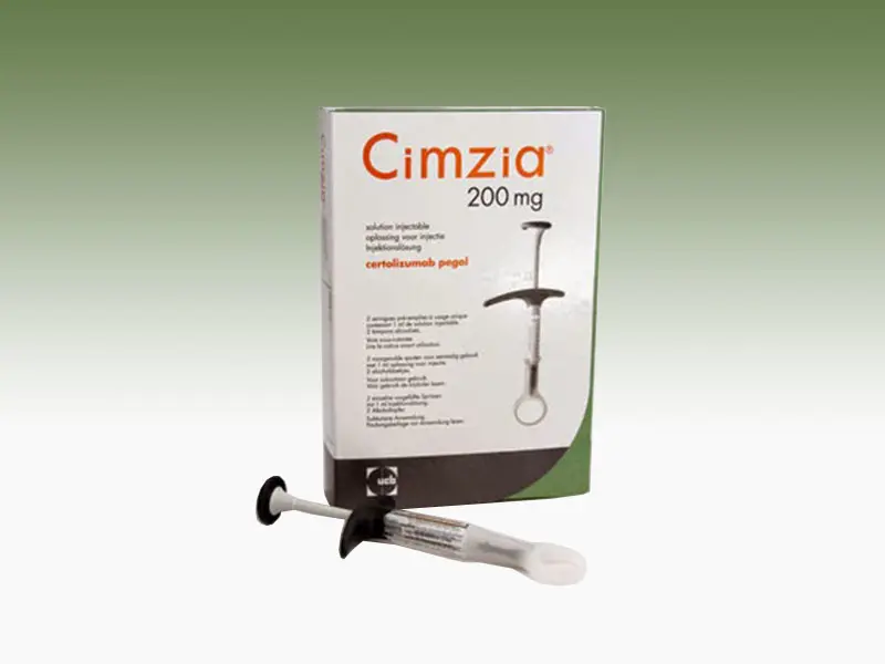 CIMZIA 200 MG/ML SC STERIL KULLANIMA HAZIR 2 ENJEKTOR kutu görseli