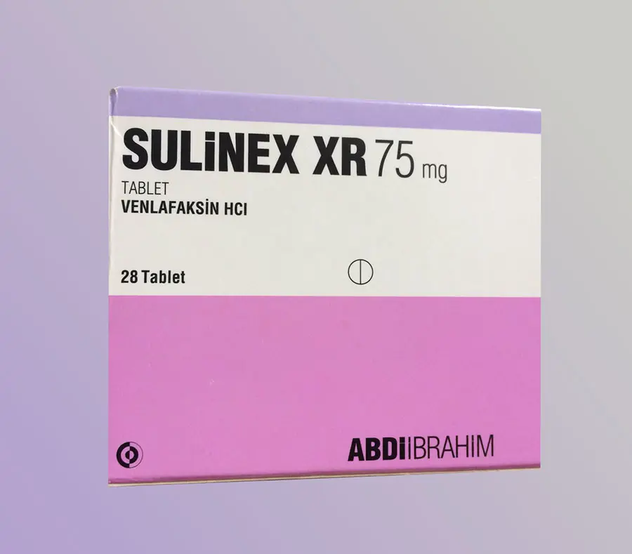 SULINEX 75 MG XR 28 TABLET kutu görseli