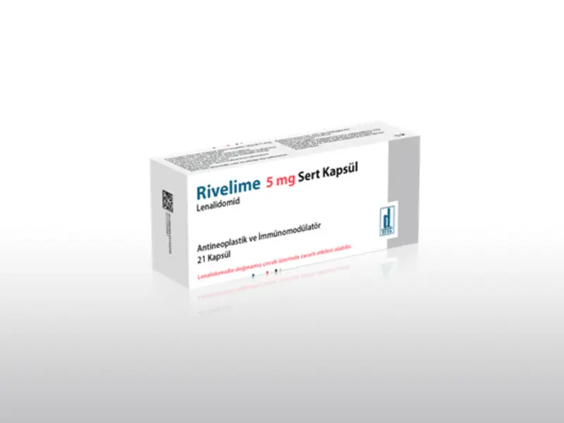 RIVELIME 5 MG 21 SERT KAPSUL kutu görseli