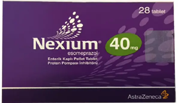 NEXIUM 40 MG ENTERIK KAPLI 28 PELLET TABLET kutu görseli