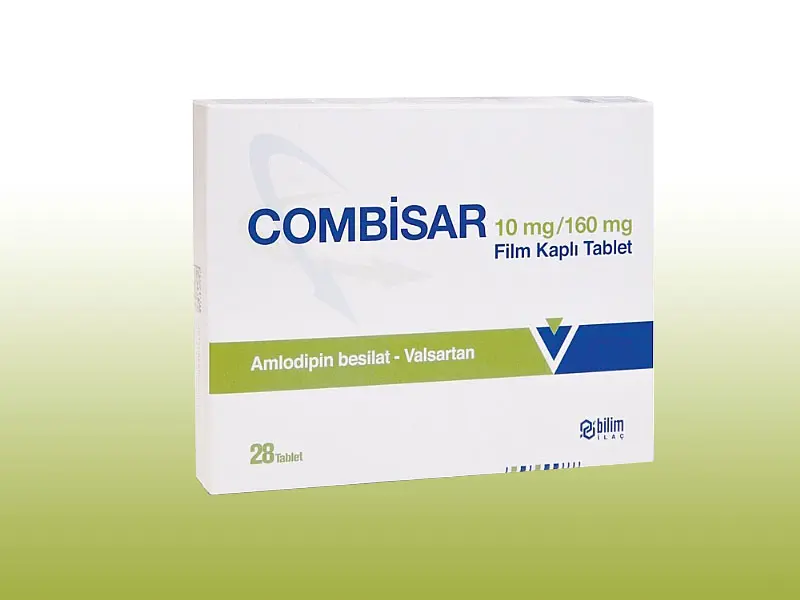 COMBISAR 10 MG/160 MG FILM KAPLI TABLET (28 TABLET) kutu görseli