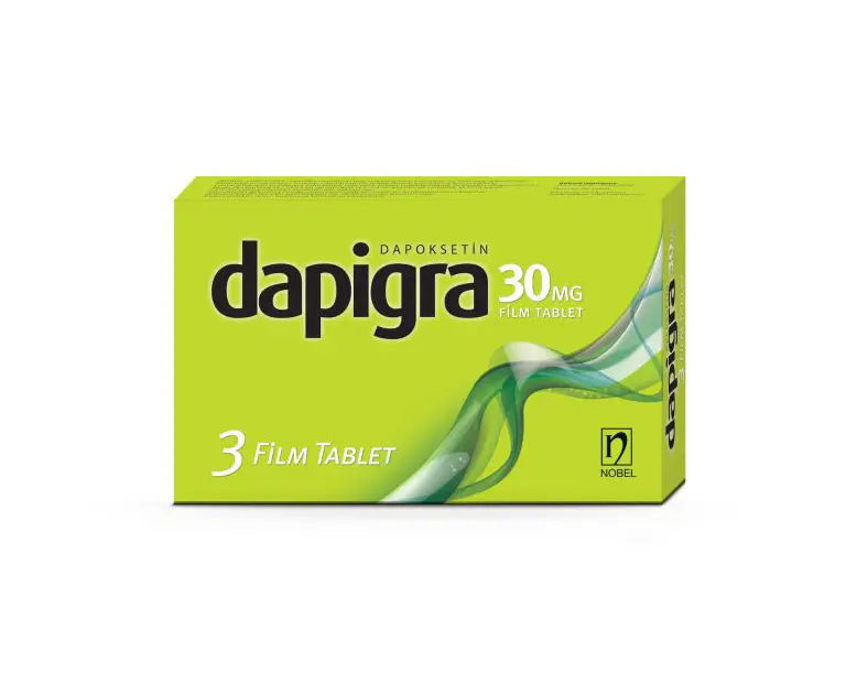 DAPIGRA 30 mg Tablet kutu görseli