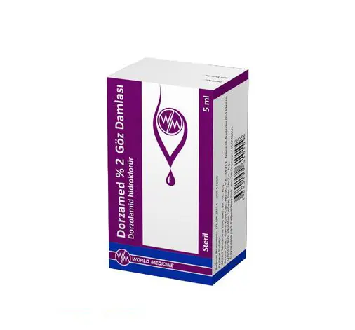 DORZAMED %2 5 ML GOZ DAMLASI kutu görseli