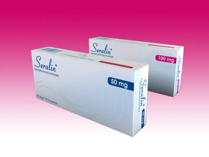 SERALIN 100 MG 28 CENTIKLI FILM TABLET kutu görseli