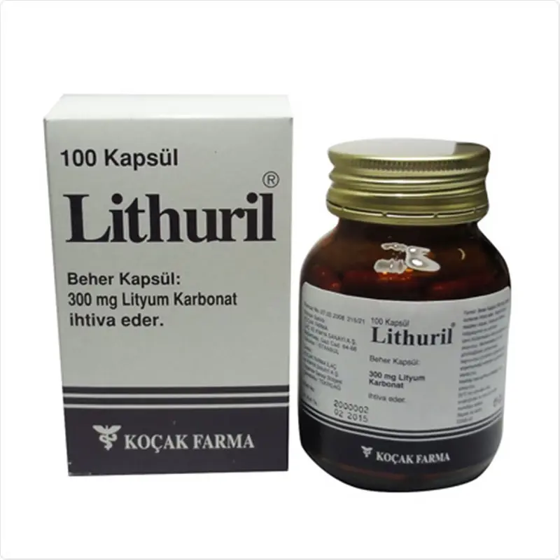 LITHURIL 300 MG 100 KAPSUL kutu görseli