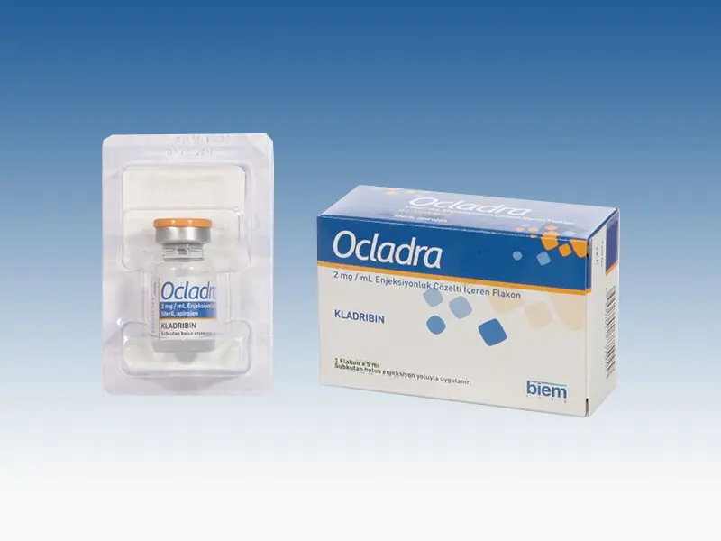 OCLADRA 2 MG/ML ENJEKSIYONLUK COZELTI ICEREN 1 FLAKON kutu görseli