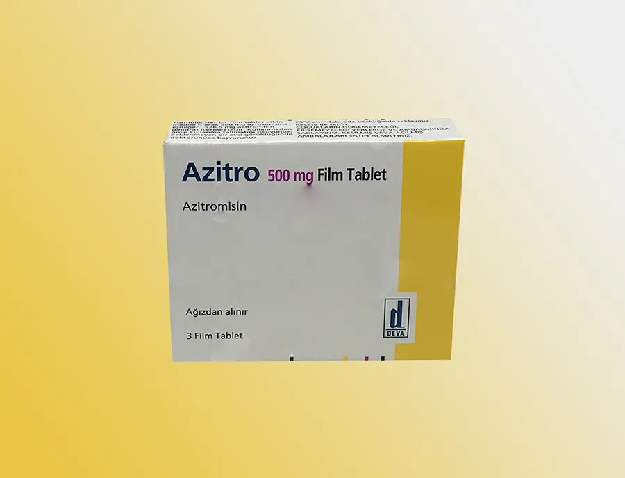 AZITRO 500 MG 3 FILM TABLET kutu görseli