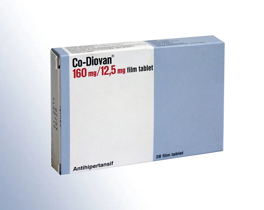 CO-DIOVAN 160/12,5 MG 28 FILM TABLET kutu görseli