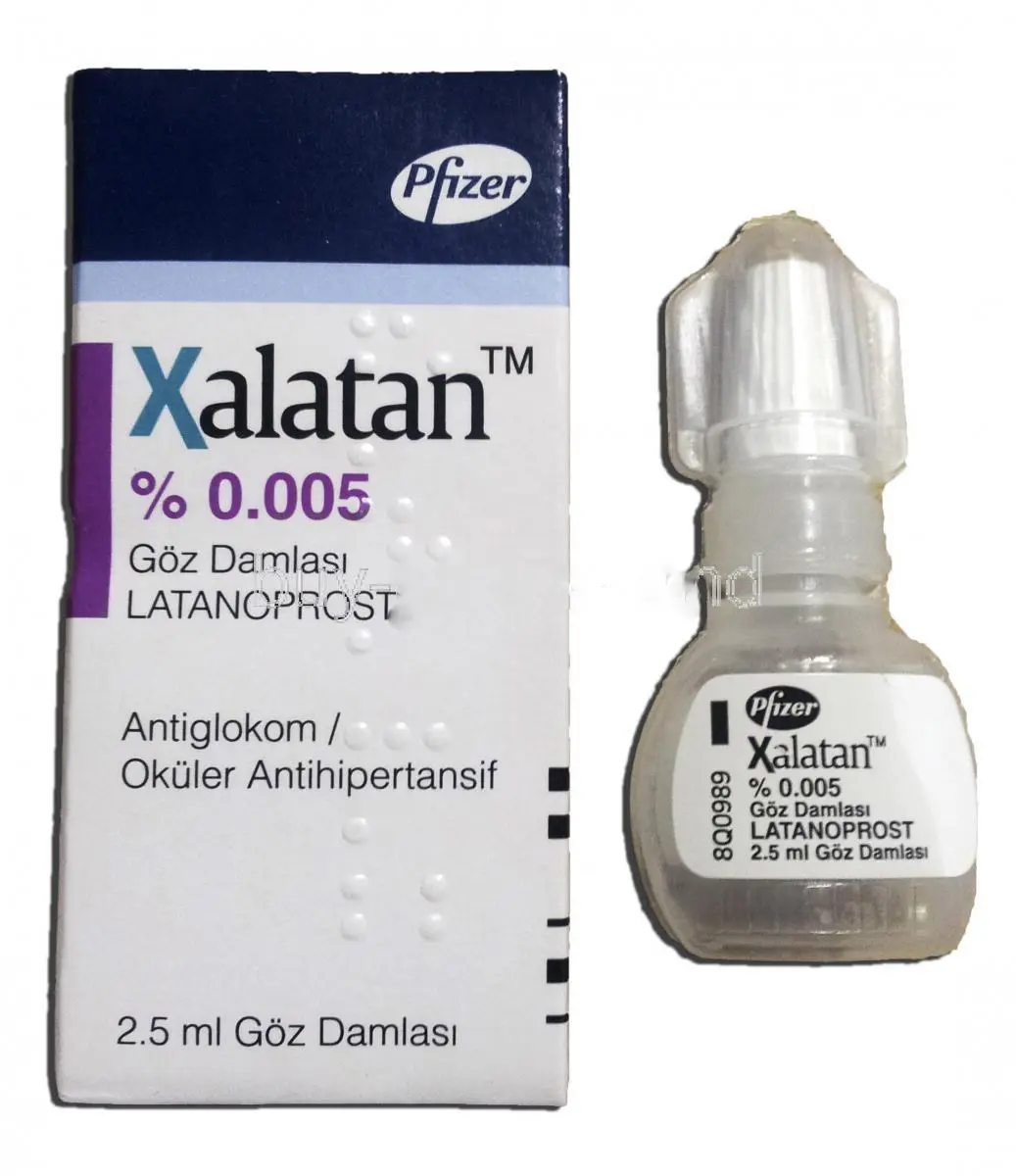 XALATAN % 0,005 GOZ DAMLASI kutu görseli